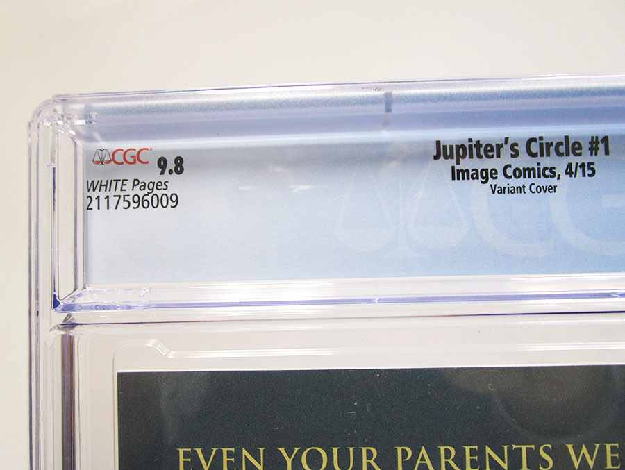 Jupiters Circle #1 Cover F Frank Quitely Variant CGC 9.8