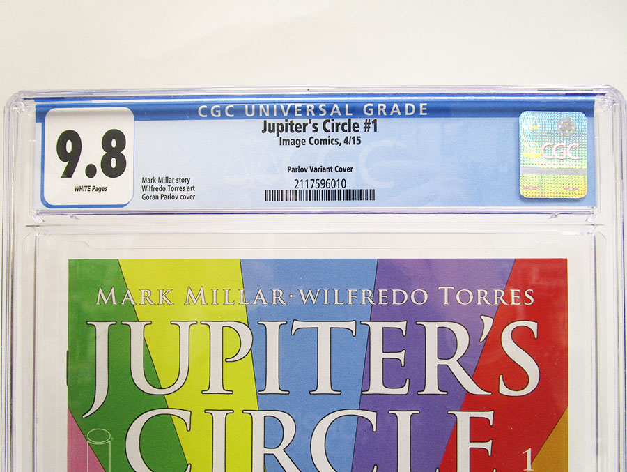 Jupiters Circle #1 Cover H Goran Parlov CGC 9.8