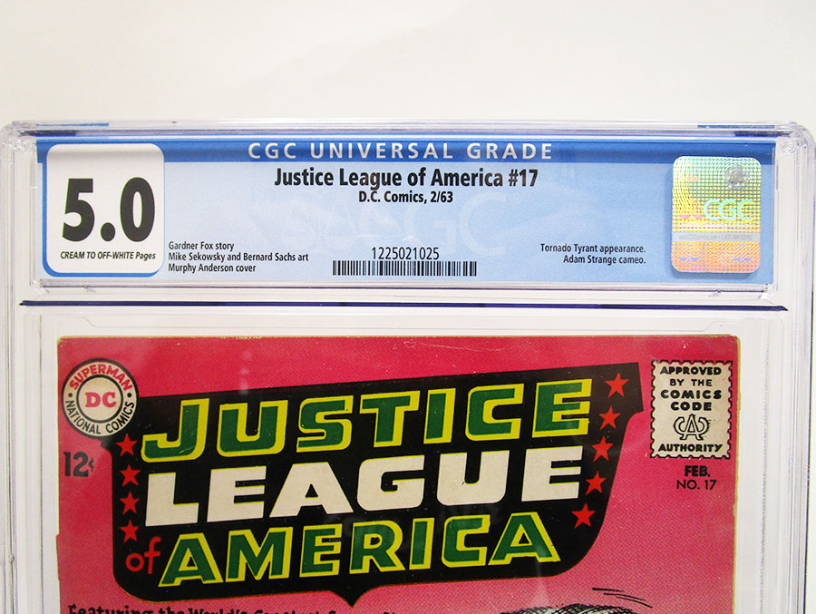 Justice League Of America #17 Cover B CGC 5.0