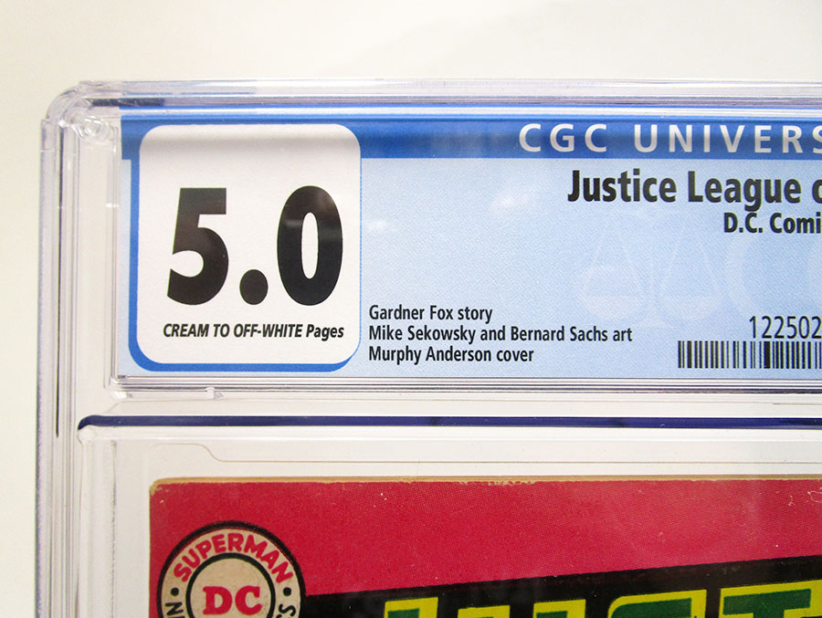 Justice League Of America #17 Cover B CGC 5.0