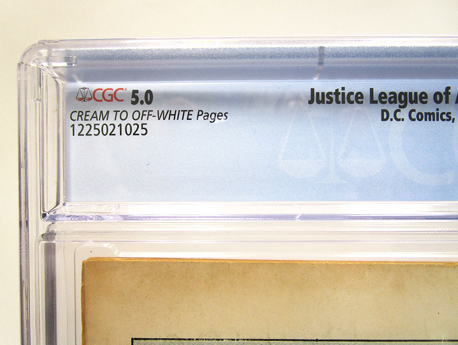 Justice League Of America #17 Cover B CGC 5.0