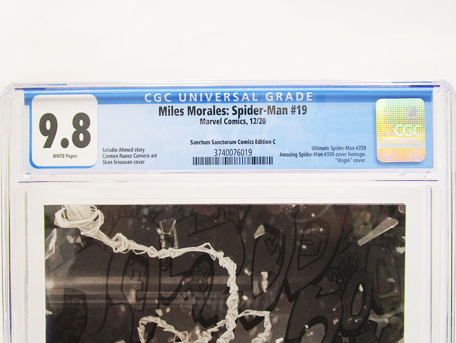 Miles Morales Spider-Man #19 Cover C Sanctum Sanctorum Comics Variant CGC 9.8