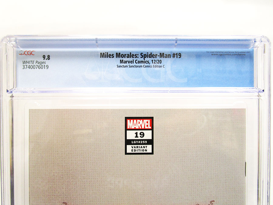Miles Morales Spider-Man #19 Cover C Sanctum Sanctorum Comics Variant CGC 9.8