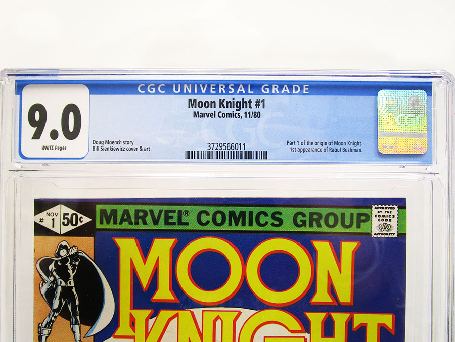 Moon Knight Vol 1 #1 Cover E CGC 9.0