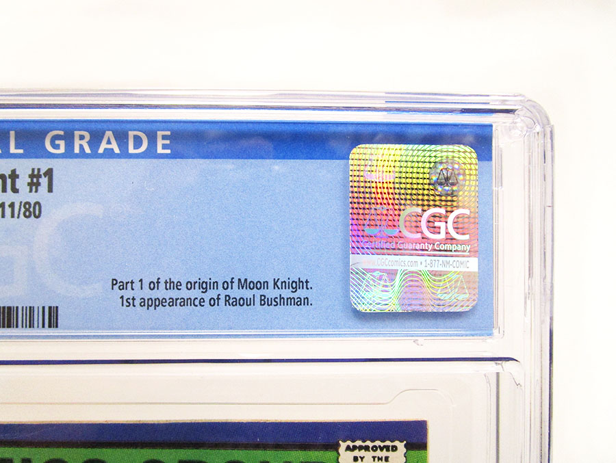 Moon Knight Vol 1 #1 Cover E CGC 9.0
