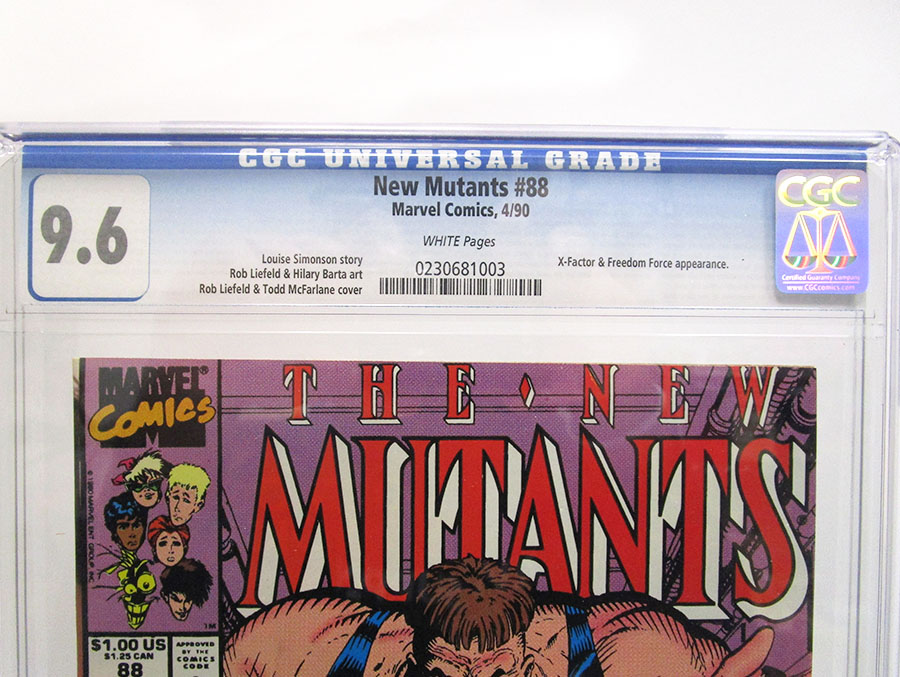 New Mutants #88 Cover B CGC 9.6