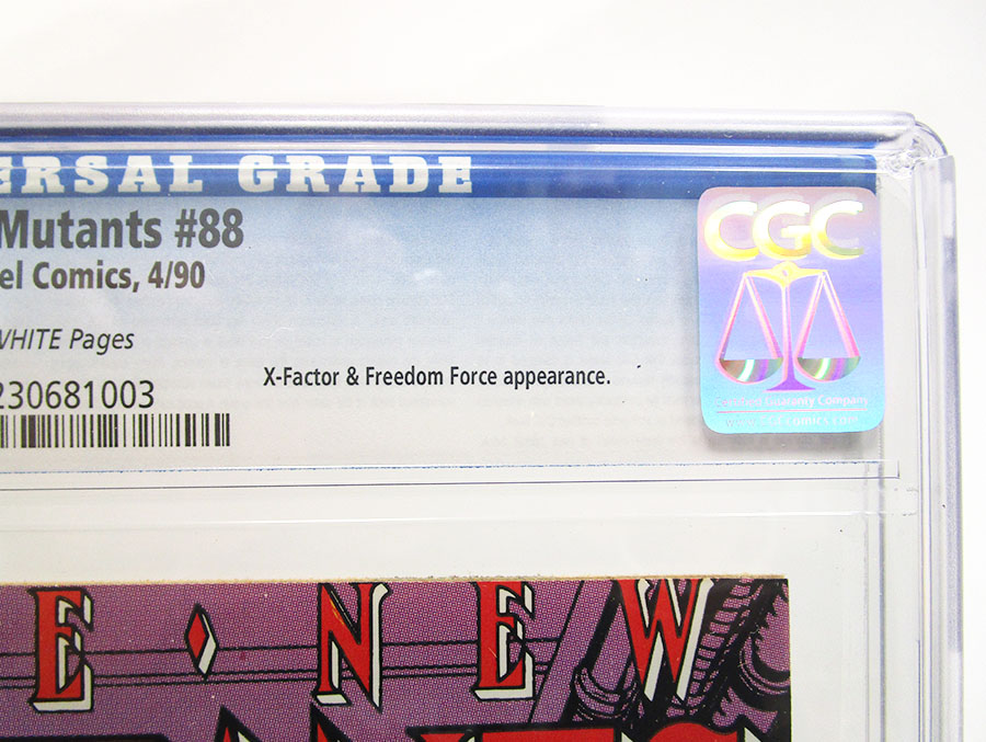 New Mutants #88 Cover B CGC 9.6