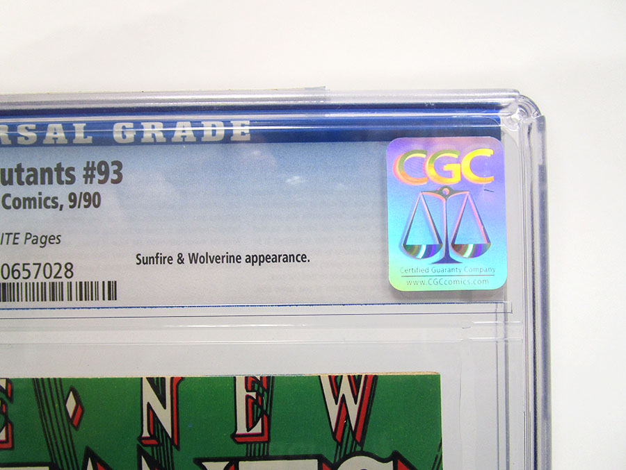 New Mutants #93 Cover C CGC 9.6