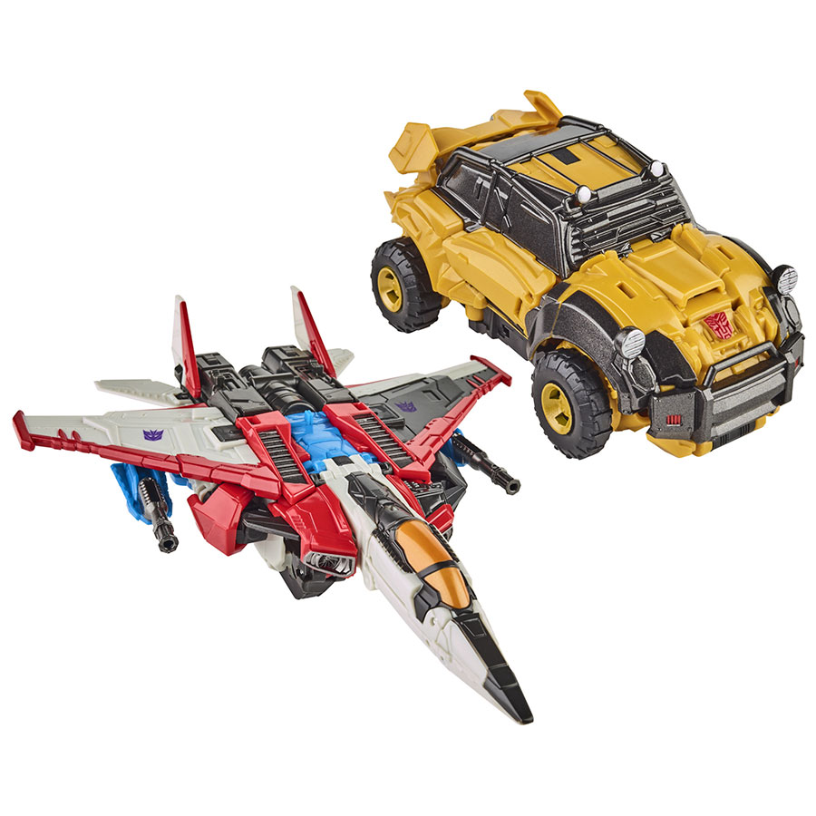 Transformers Reactive Bumblebee And Starscream 2-Pack Action Figure