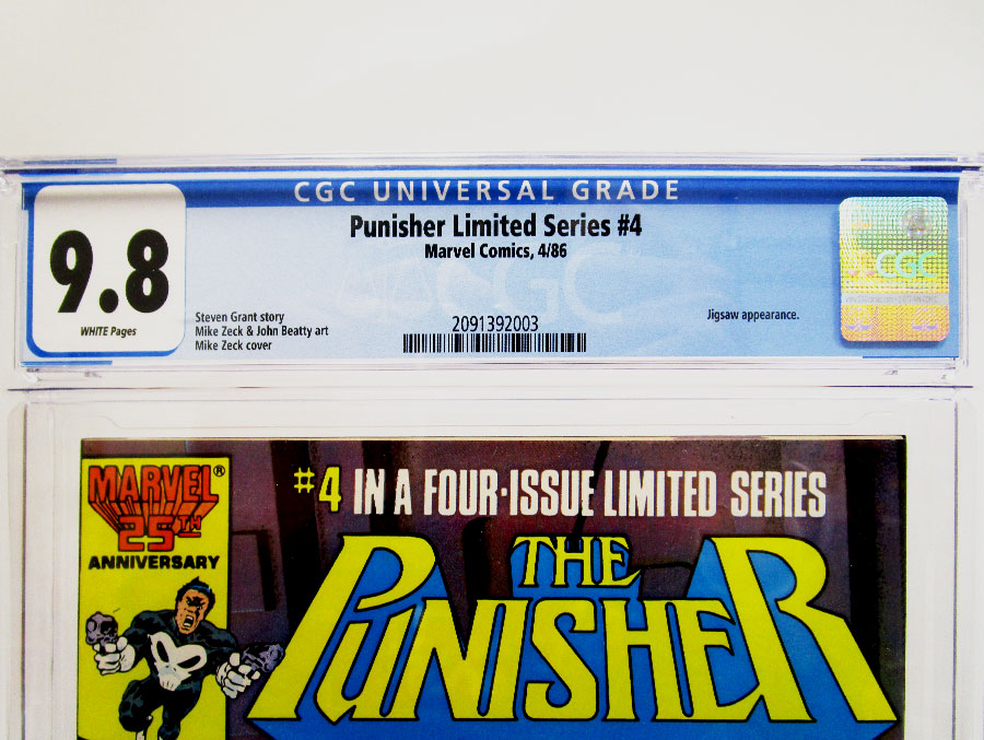 Punisher #4 Cover C CGC 9.8