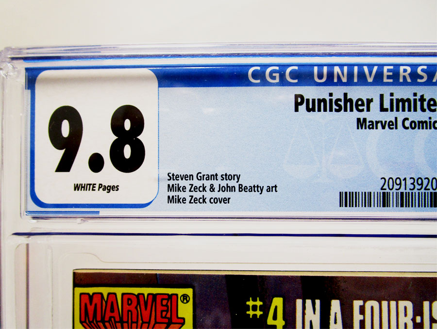 Punisher #4 Cover C CGC 9.8