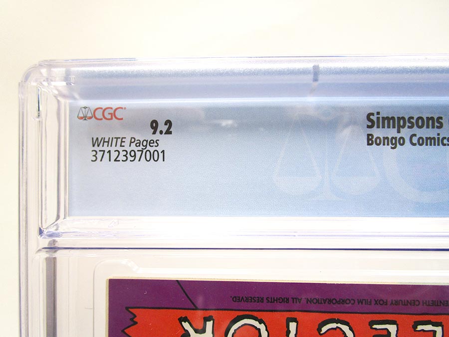 Simpsons Comics #1 Cover C CGC 9.2