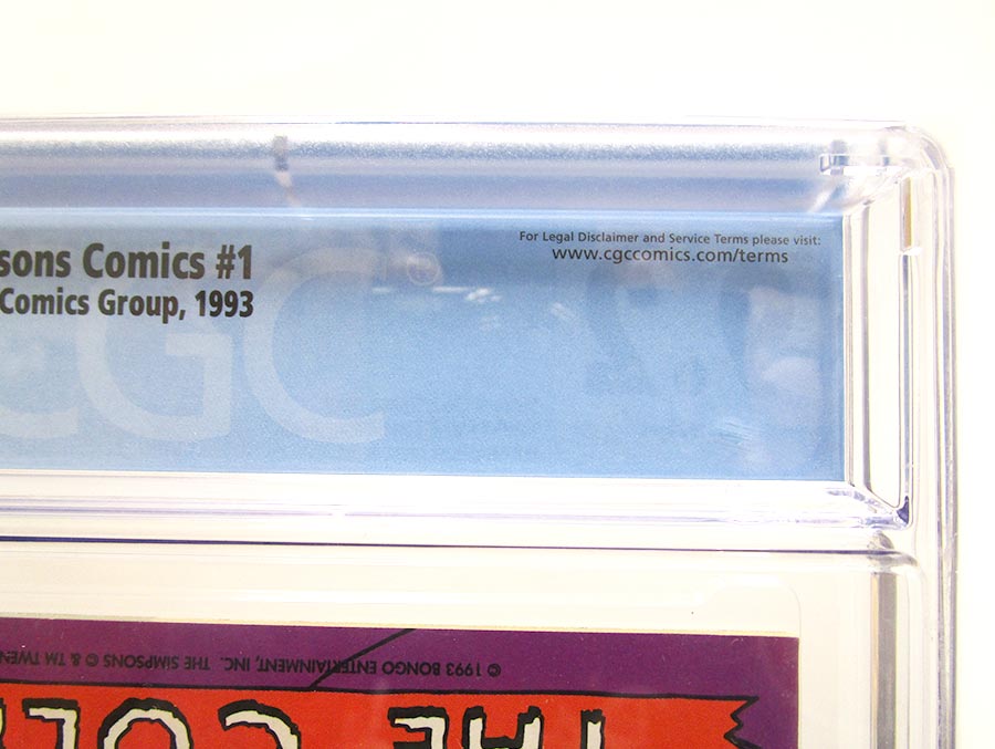 Simpsons Comics #1 Cover C CGC 9.2