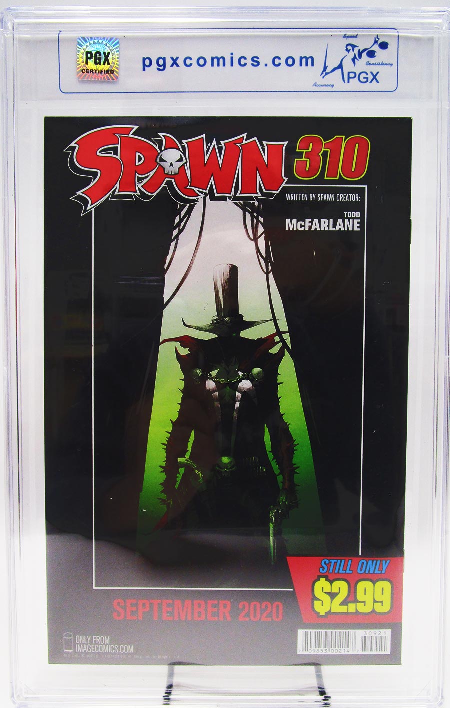 Spawn #309 Cover G Variant Todd McFarlane Cover PGX 9.8