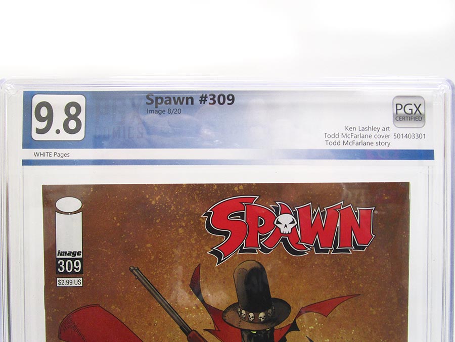 Spawn #309 Cover G Variant Todd McFarlane Cover PGX 9.8