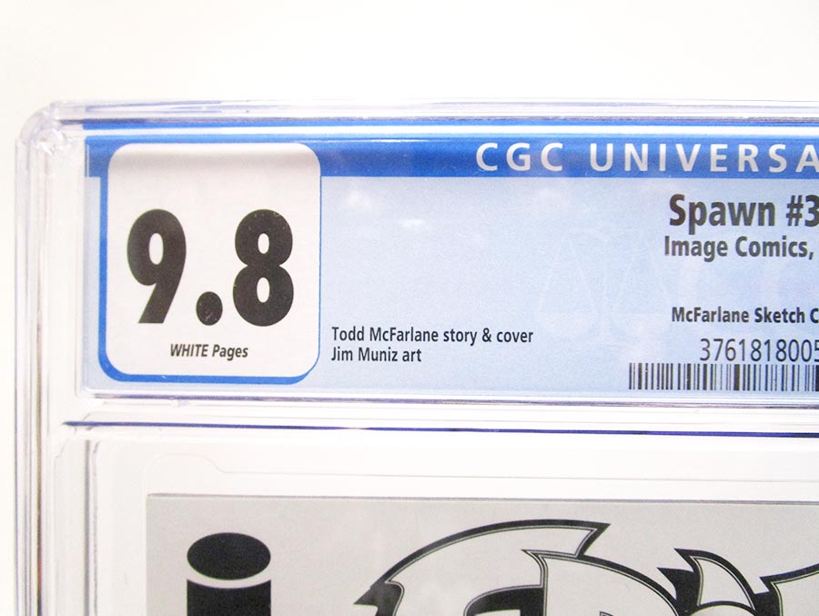 Spawn #310 Cover F Incentive Todd McFarlane Black & White Cover CGC 9.8