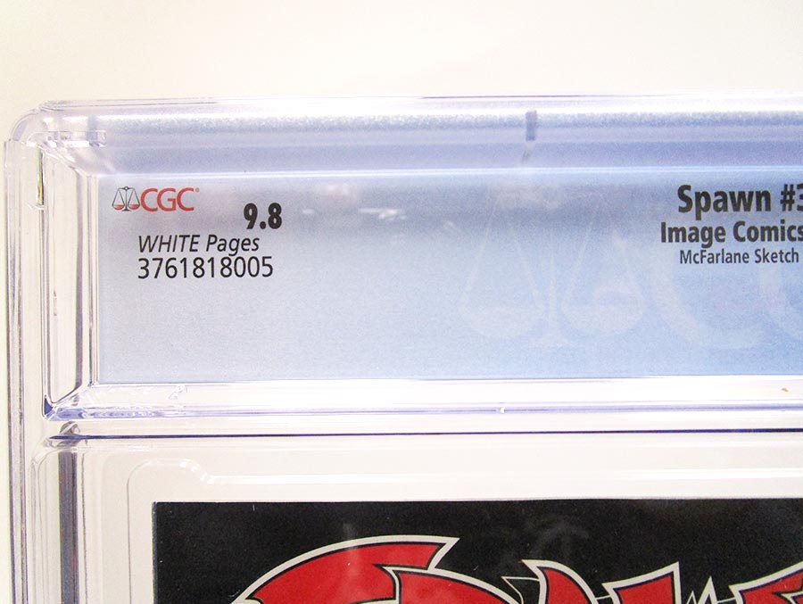 Spawn #310 Cover F Incentive Todd McFarlane Black & White Cover CGC 9.8