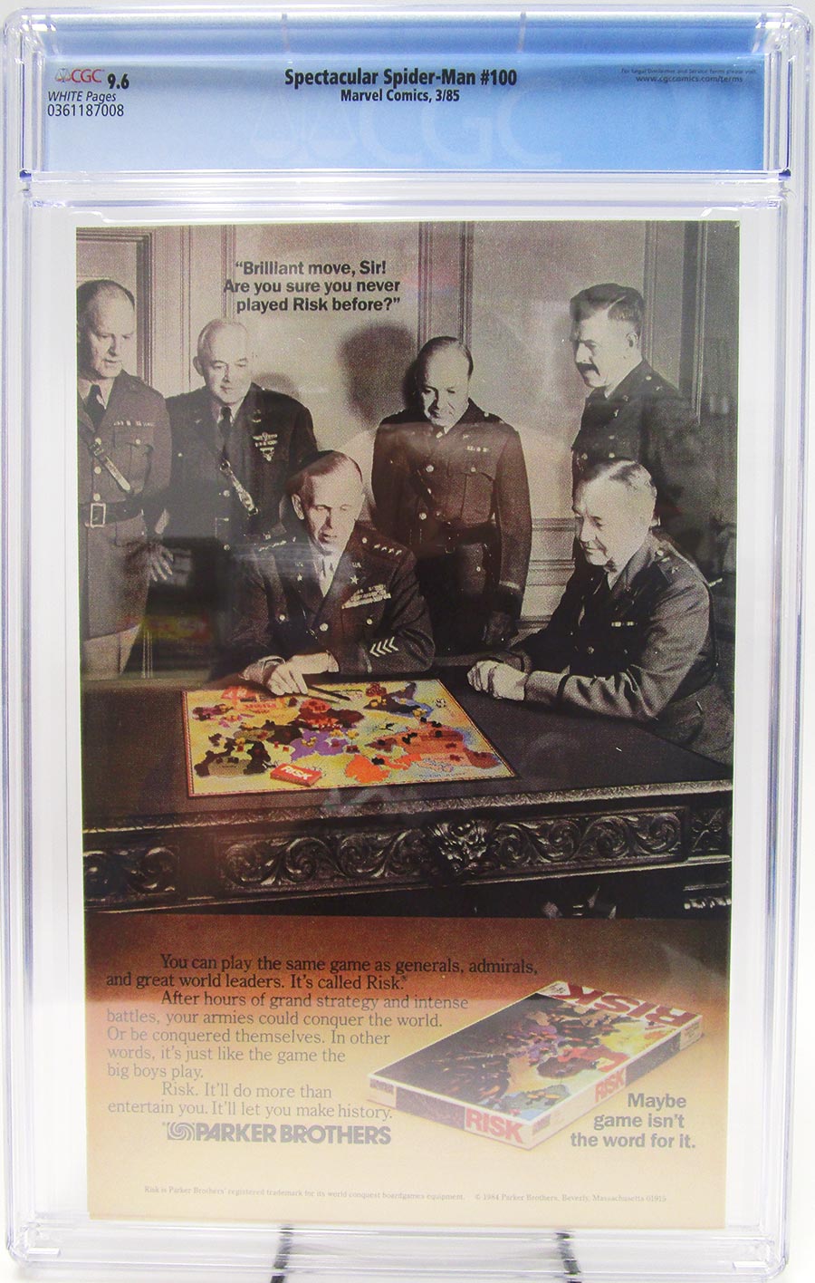 Spectacular Spider-Man #100 Cover B CGC 9.6