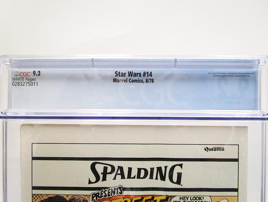 Star Wars (Marvel) Vol 1 #14 Cover C Regular Edition CGC 9.2