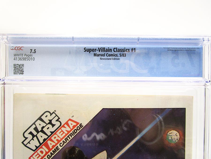Super-Villain Classics #1 Cover B Newsstand CGC 7.5