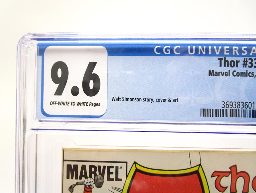 Thor Vol 1 #338 Cover C CGC 9.6