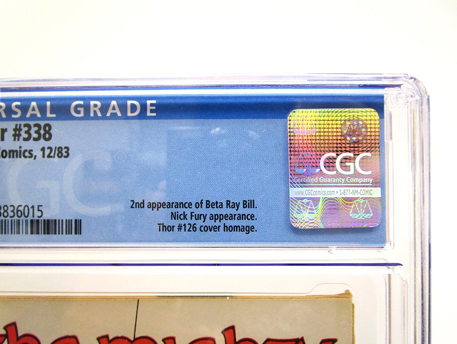 Thor Vol 1 #338 Cover C CGC 9.6