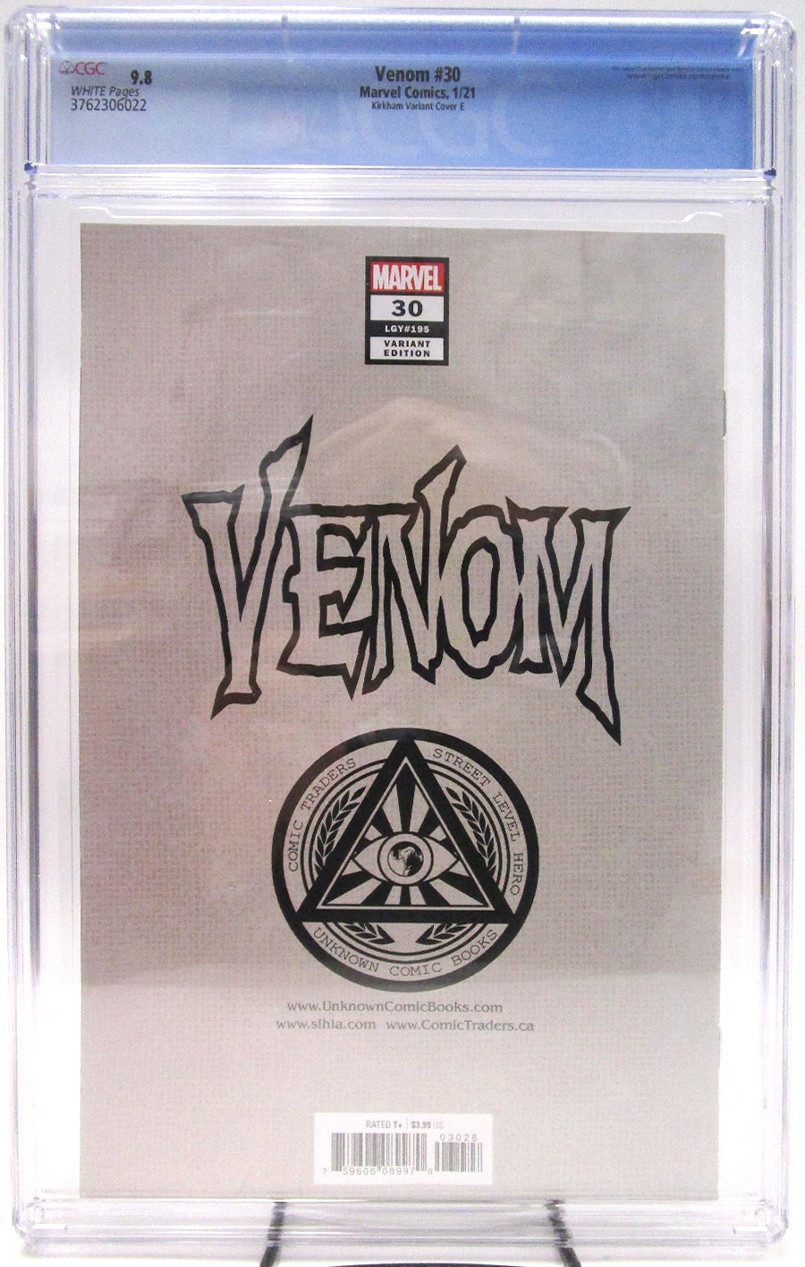 Venom Vol 4 #30 Cover G Tyler Kirkham Variant Cover CGC 9.8