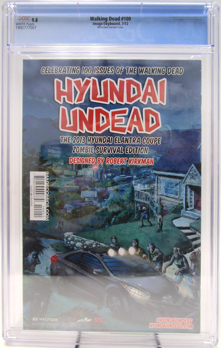 Walking Dead #100 Cover Z-N Todd McFarlane Cover CGC 9.8