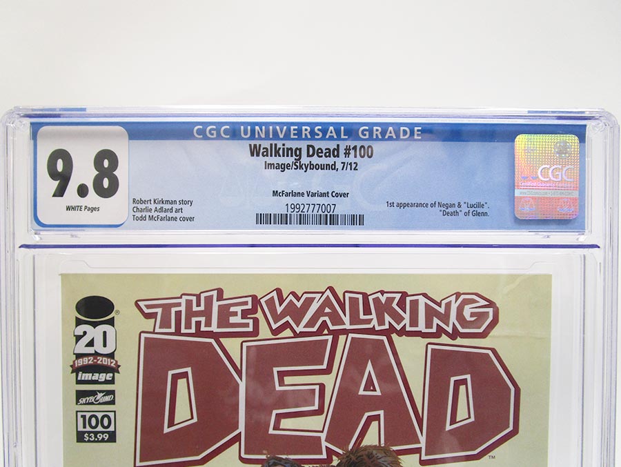 Walking Dead #100 Cover Z-N Todd McFarlane Cover CGC 9.8