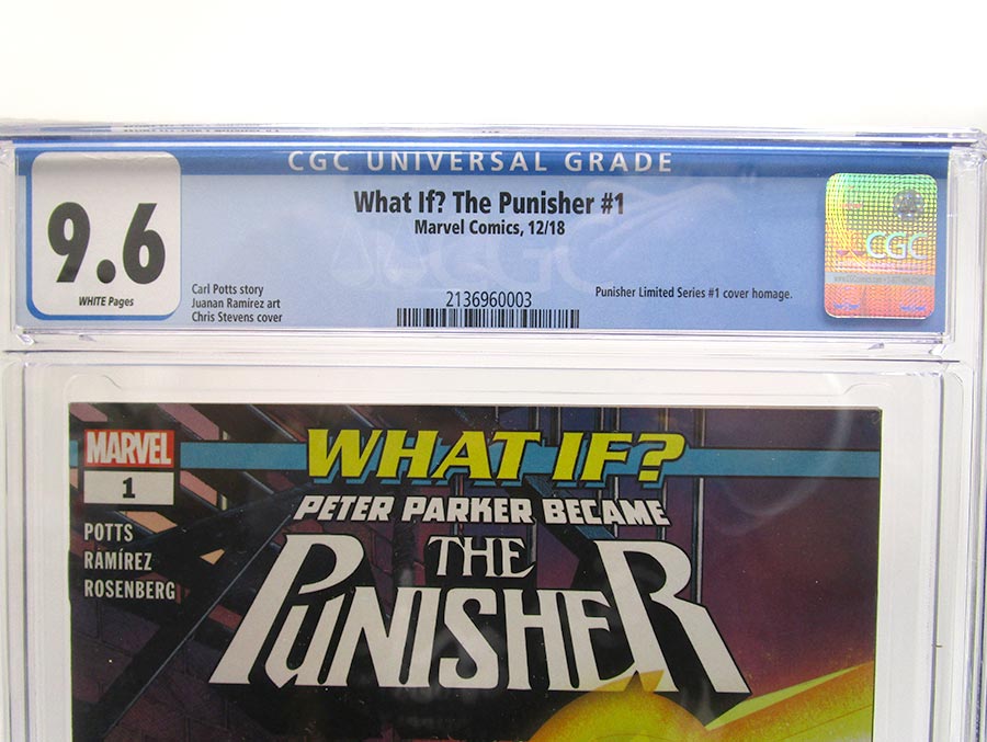 What If Punisher #1 Cover C Regular Christopher Stevens Cover CGC 9.6