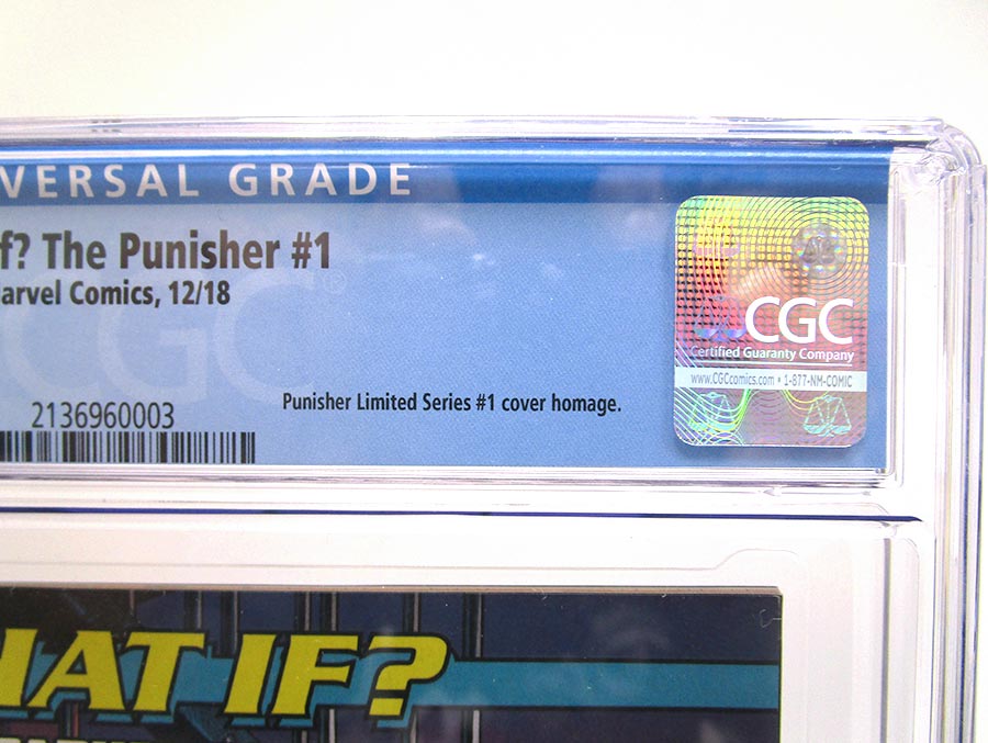 What If Punisher #1 Cover C Regular Christopher Stevens Cover CGC 9.6