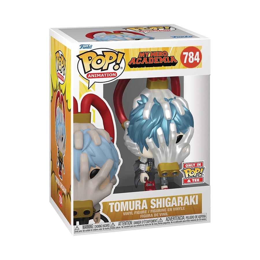 POP And Boxed Tee My Hero Academia Shigaraki (Metallic) T-Shirt Large