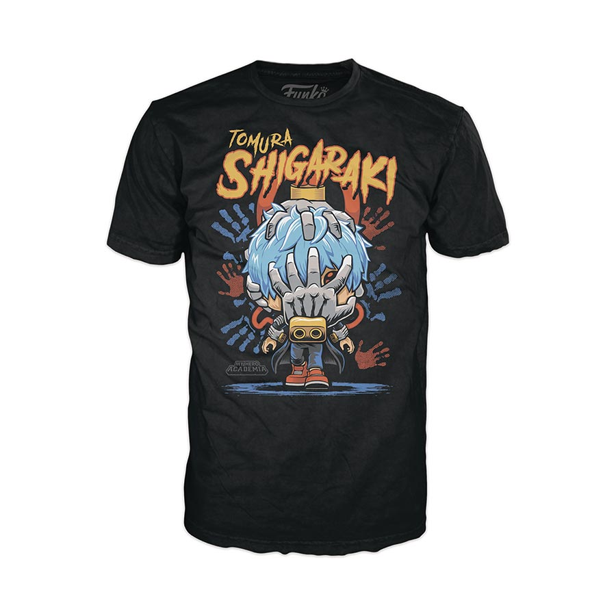 POP And Boxed Tee My Hero Academia Shigaraki (Metallic) T-Shirt Large