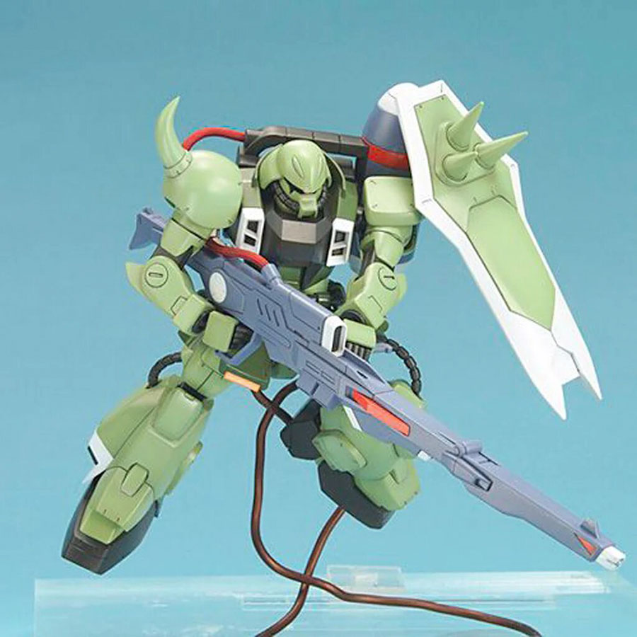 Gundam SEED Destiny 1/100 Kit #06 Zaku Warrior + Blaze Wizard & Gunner Wizard