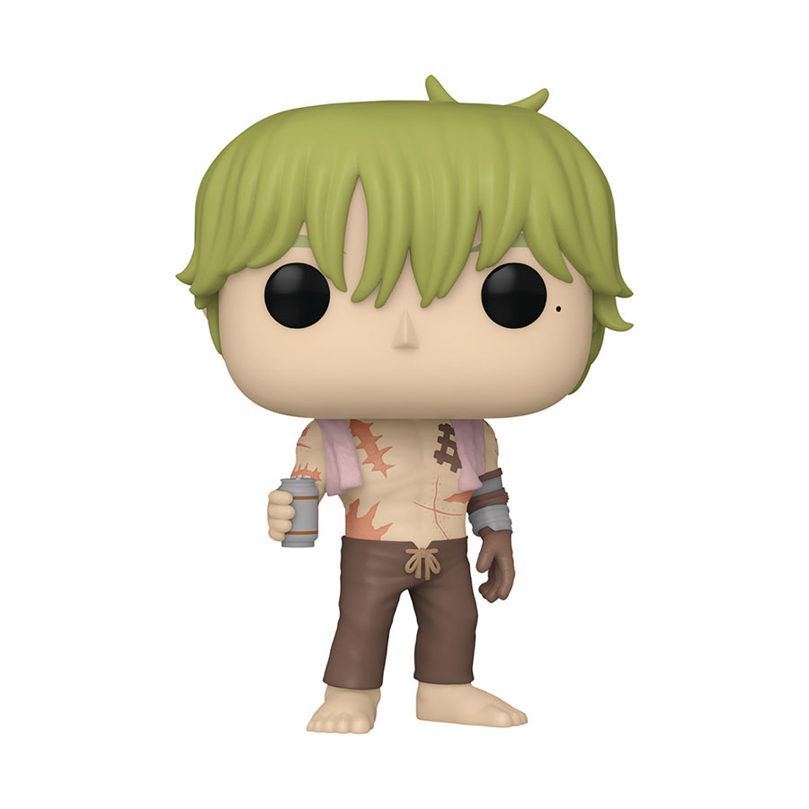 POP Animation Trigun Vash The Stampede Shirtless Previews Exclusive Vinyl Figure