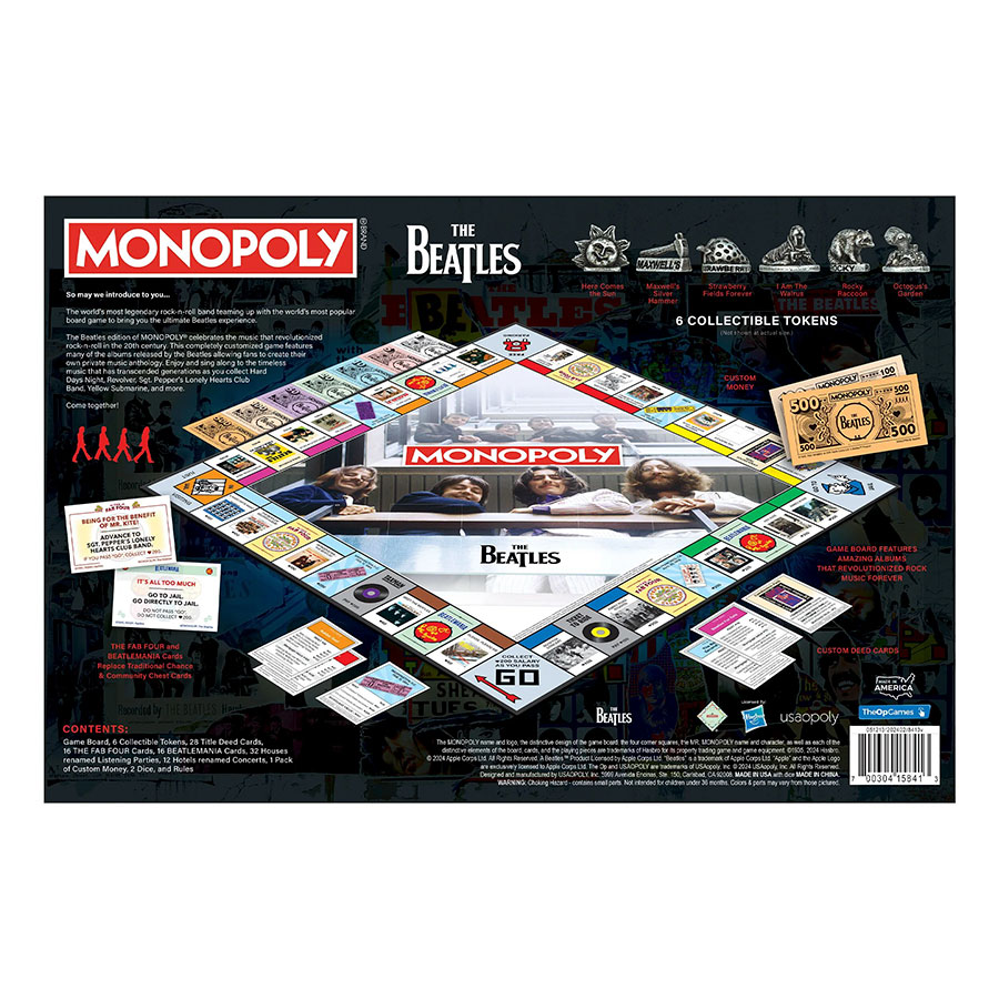 Monopoly The Beatles Collectors Edition