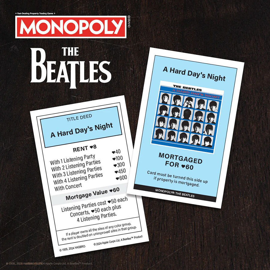Monopoly The Beatles Collectors Edition