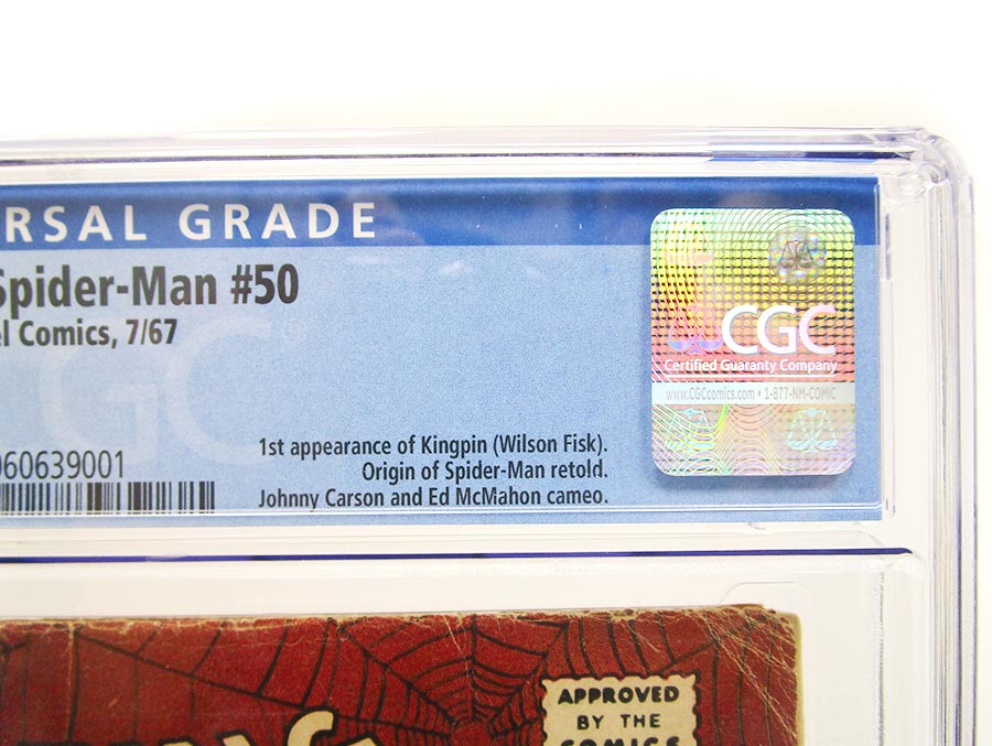 Amazing Spider-Man #50 Cover C CGC 2.0