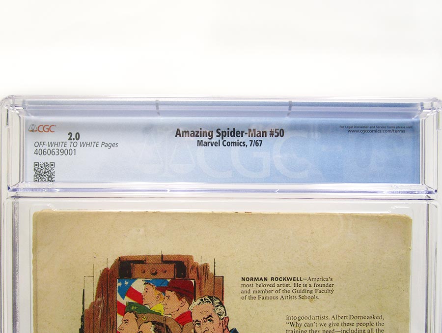 Amazing Spider-Man #50 Cover C CGC 2.0