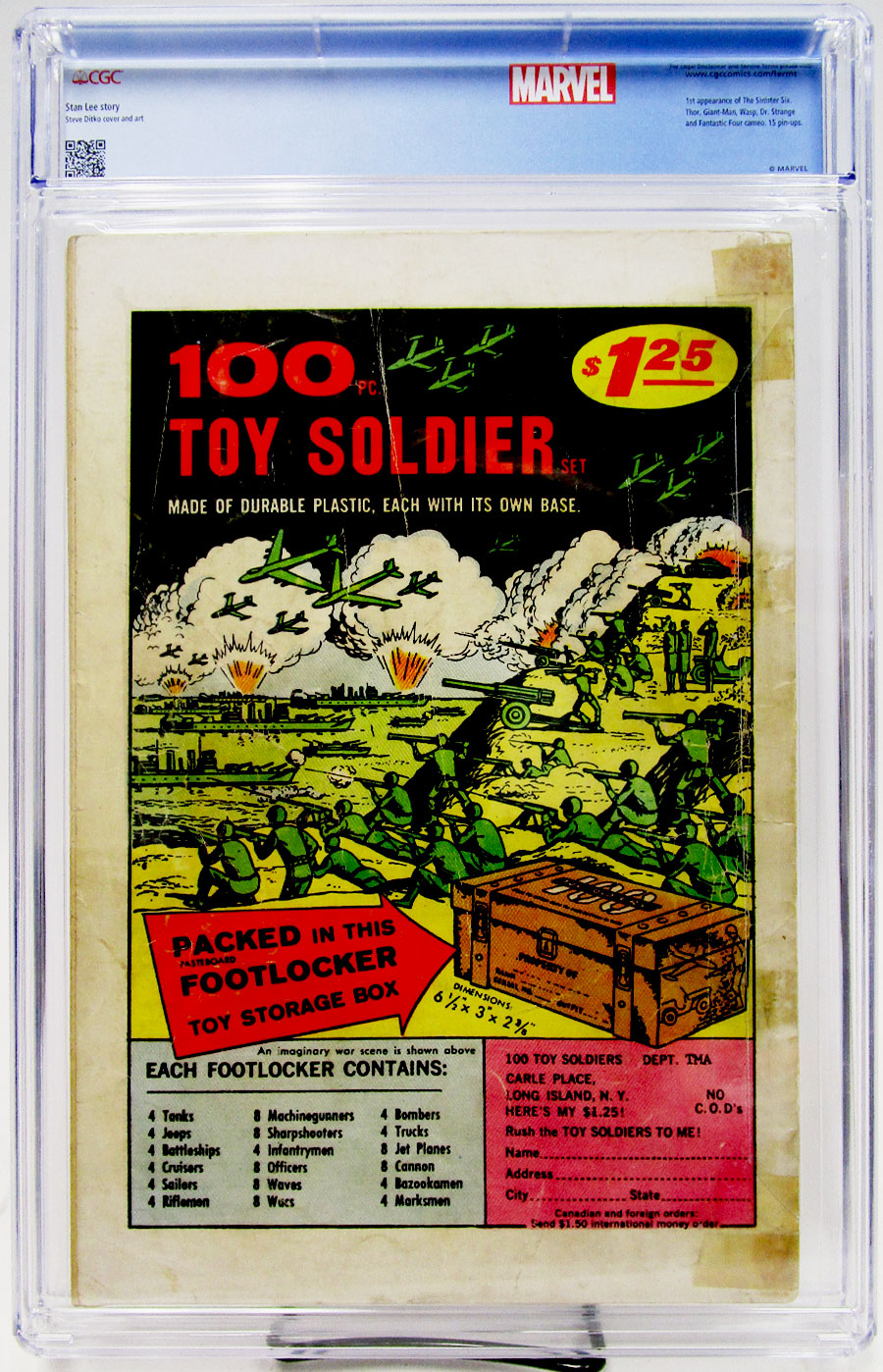 Amazing Spider-Man Annual #1 Cover E CGC 1.5