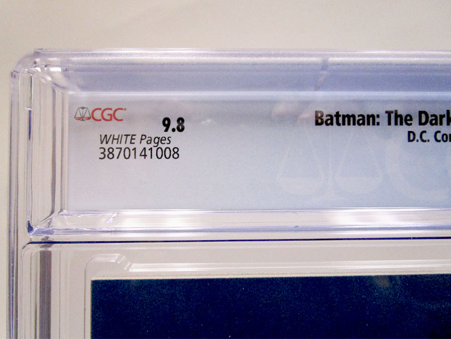 Batman The Dark Knight Returns #2 Cover E 1st Ptg CGC 9.8