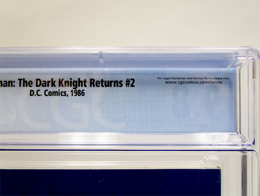 Batman The Dark Knight Returns #2 Cover E 1st Ptg CGC 9.8