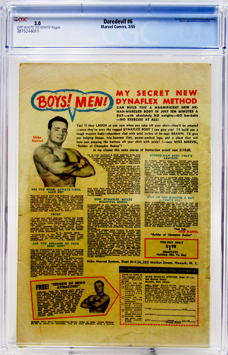 Daredevil #6 Cover B CGC 3.0
