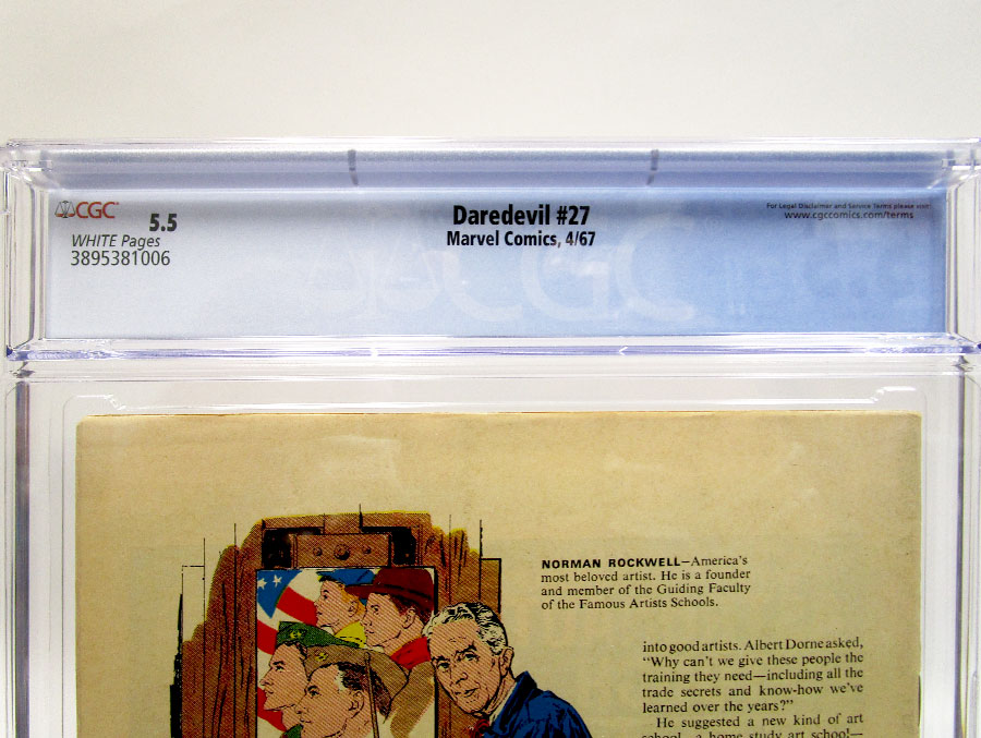 Daredevil #27 Cover C CGC 5.5