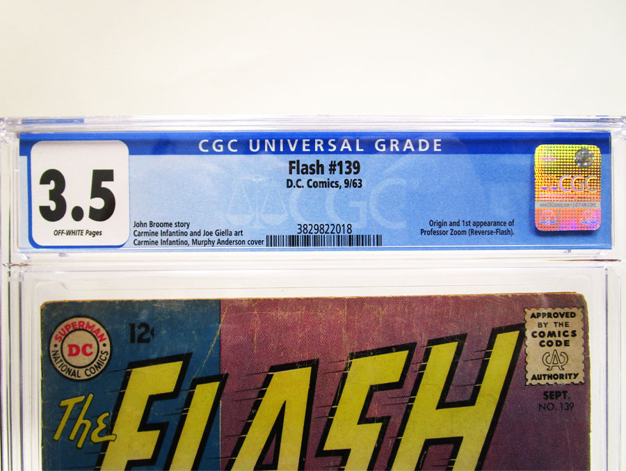 Flash #139 Cover B CGC 3.5