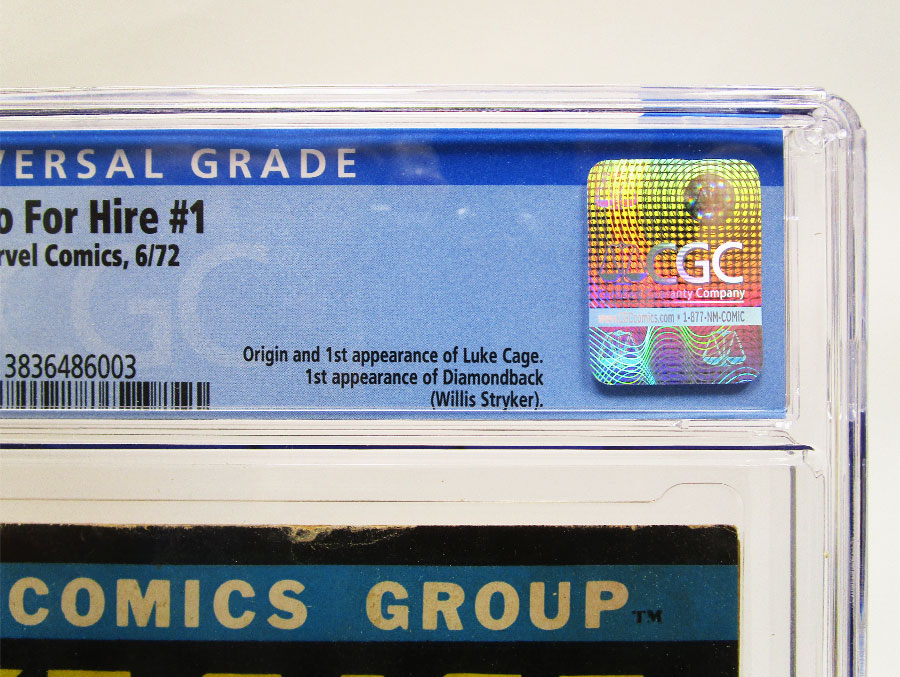 Hero For Hire #1 Cover C CGC 2.5 1st Ptg