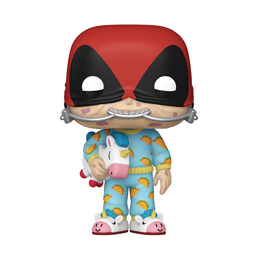 POP Marvel Deadpool Sleepover Vinyl Bobble Head