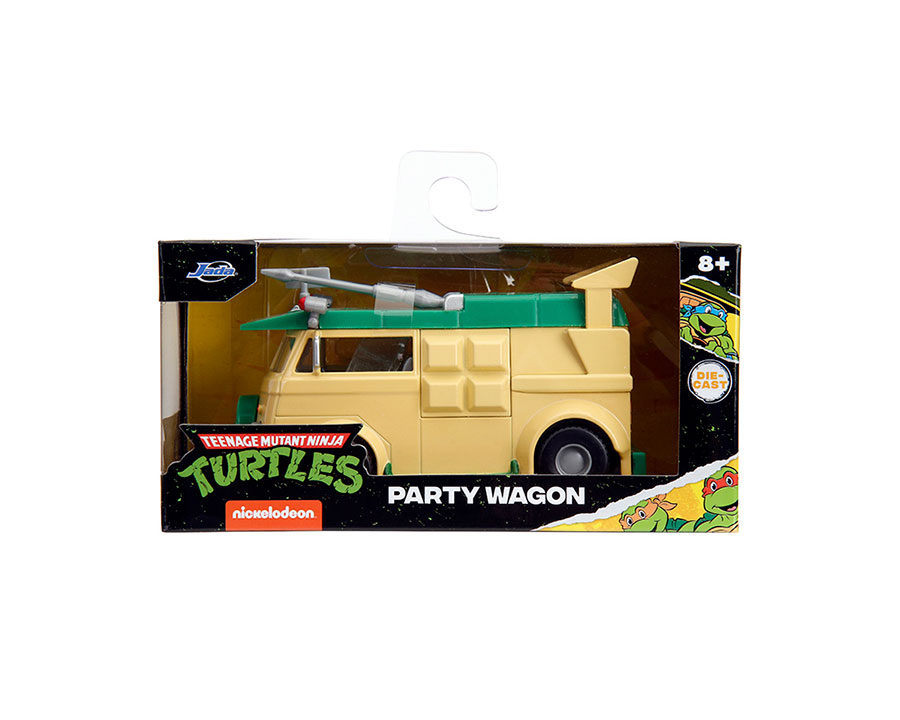 Hollywood Rides Teenage Mutant Ninja Turtles Party Wagon 1/32 Scale Die-Cast Vehicle
