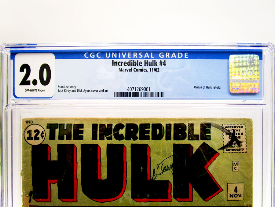 Incredible Hulk #4 Cover B CGC 2.0
