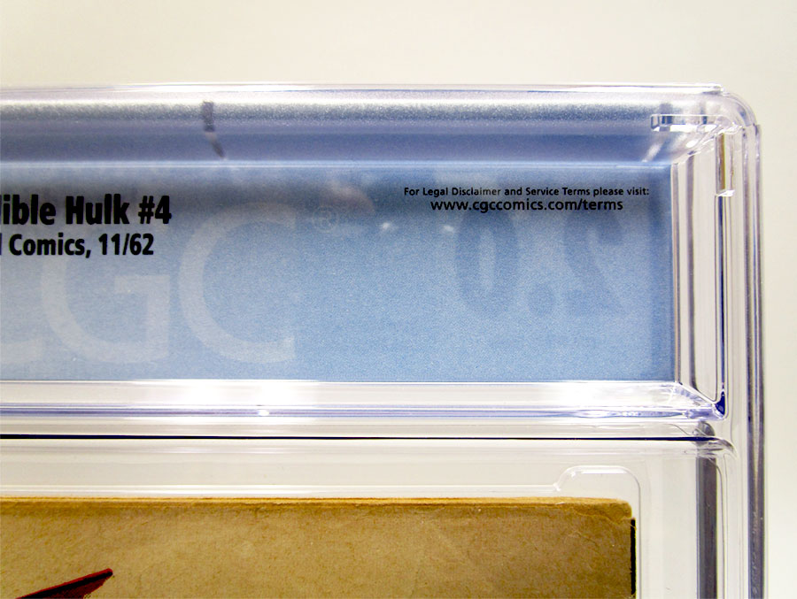 Incredible Hulk #4 Cover B CGC 2.0